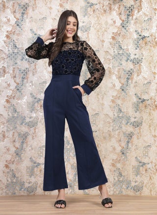 Navy Blue Embellished Basic Jumpsuit for Women - pzsku/Z50B8E1EE2F8E1EC634DDZ/45/1756716373/d3bcb176-117b-4f67-93ae-14e49223651d