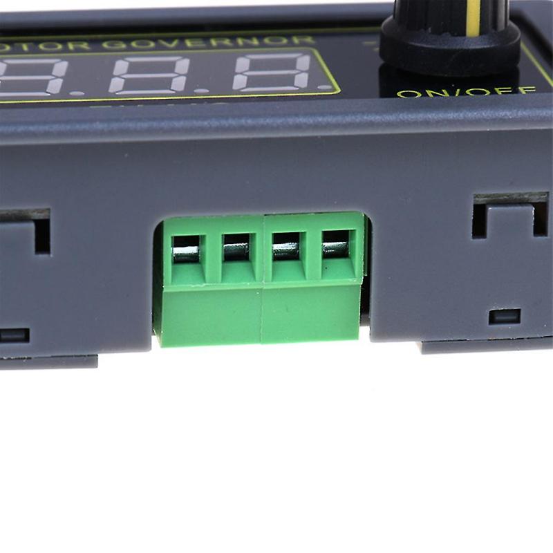 Motor Controller: 12V-48V High Current, Low Internal Resistance Mos Transistors, Precise Digital Encoder Knob Speed Adjustment - Soft Start Motor Protection, Adjustable Frequency Setting for Motor Or - Image 2