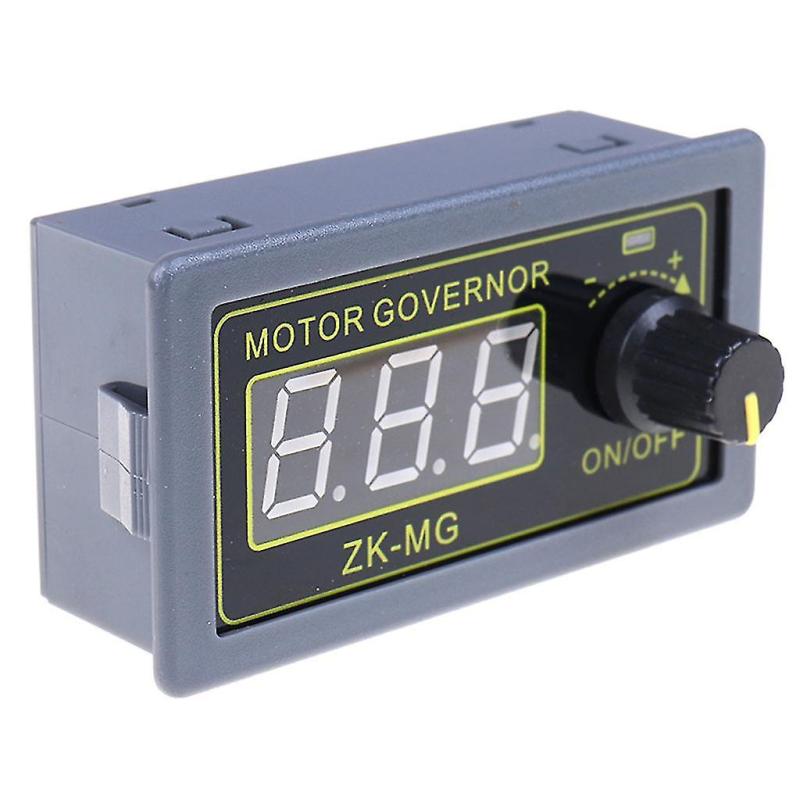 Motor Controller: 12V-48V High Current, Low Internal Resistance Mos Transistors, Precise Digital Encoder Knob Speed Adjustment - Soft Start Motor Protection, Adjustable Frequency Setting for Motor Or - Image 3