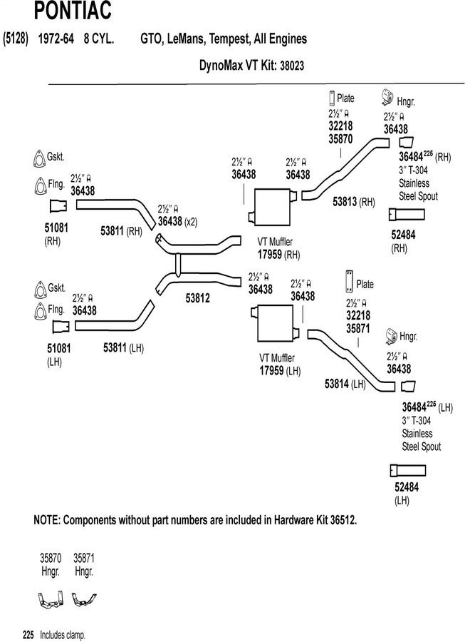 Dynomax 32218 Exhaust Clamp for Ford Mustang - Image 2