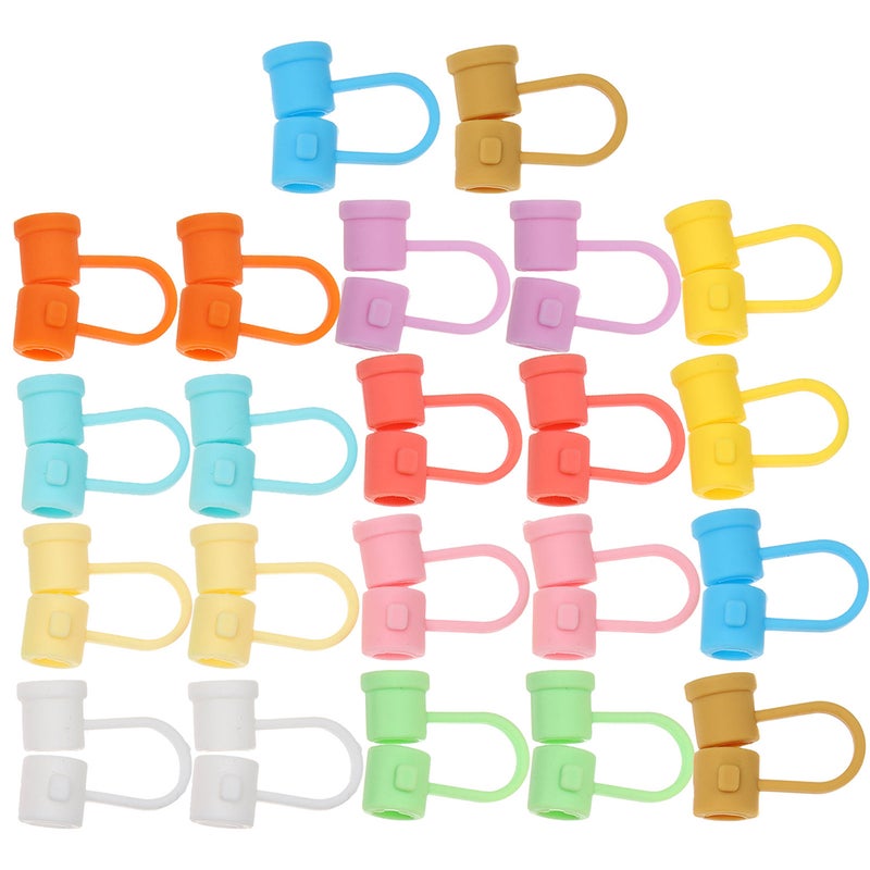 30Pcs Drinking Covers Reusable Caps Decorative Caps Supply - Image 4