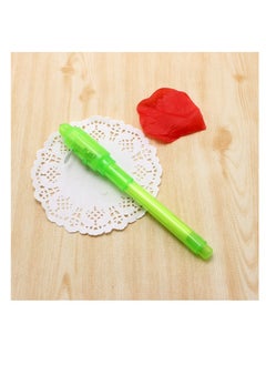 Generic Built in UV Light Magic Marker Secret Message Invisible Ink Pen Set of 5  - Image 2