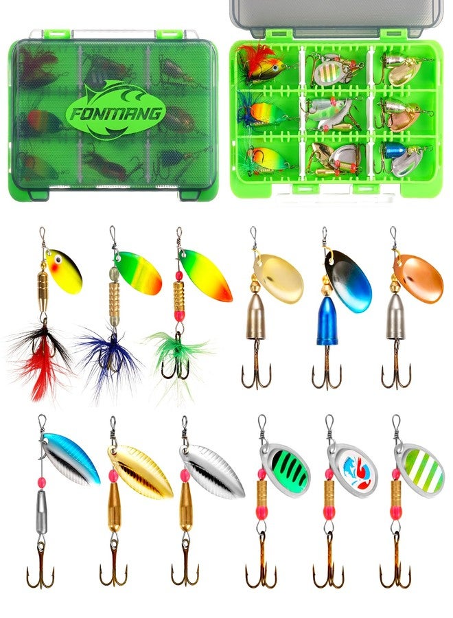 FONMANG 2026 New Fishing Lures, Fishing Spinners,for Freshwater and Saltwater,Trout Lure Also for Bass & Crappie - Image 1