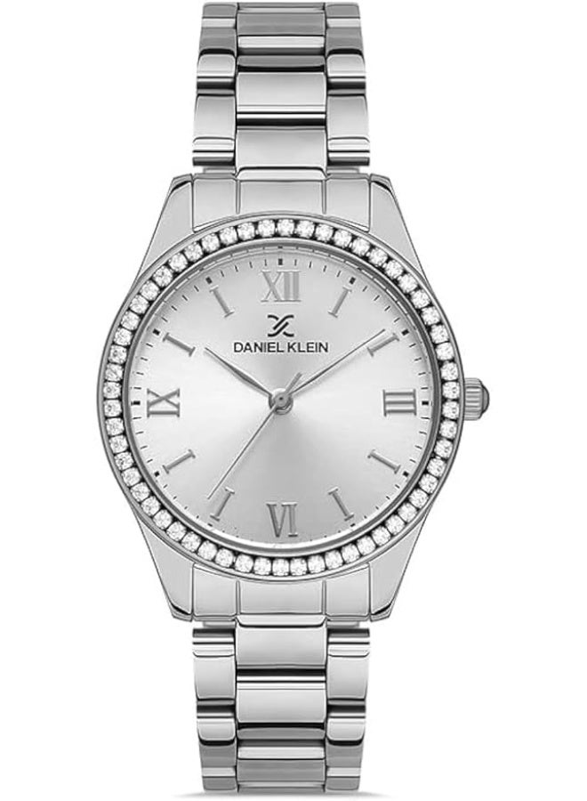 دانيل كلاين ساعة يد من ستانلس ستيل بعقارب DK.1.13257-1 - Image 1