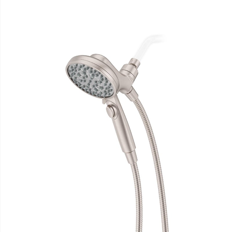 Pfister HydroFuse Handheld Shower Head with Magnetic Docking 6Function High Pressure Showerhead 25 GPM Flow Rate Spot Defense Brushed Nickel Finish 016HFM01GS - Image 2
