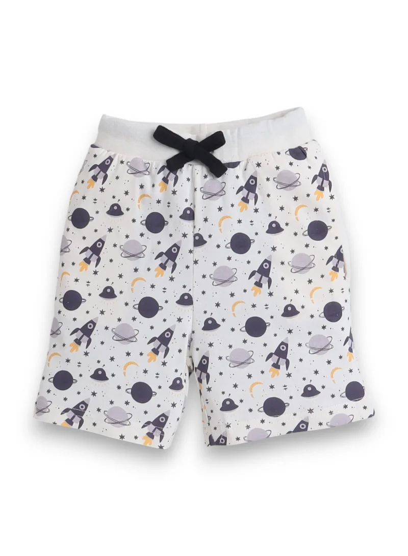 victor and jane Victor and Jane - All-Over Printed T-shirt and Shorts Pyjama Set