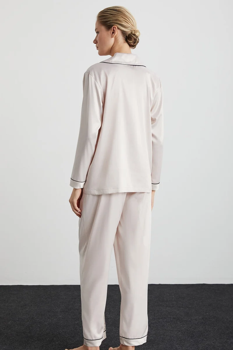 KOM Sidney Satin Pajama Set