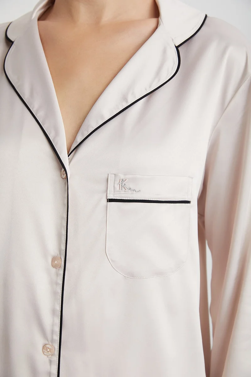 KOM Sidney Satin Pajama Set