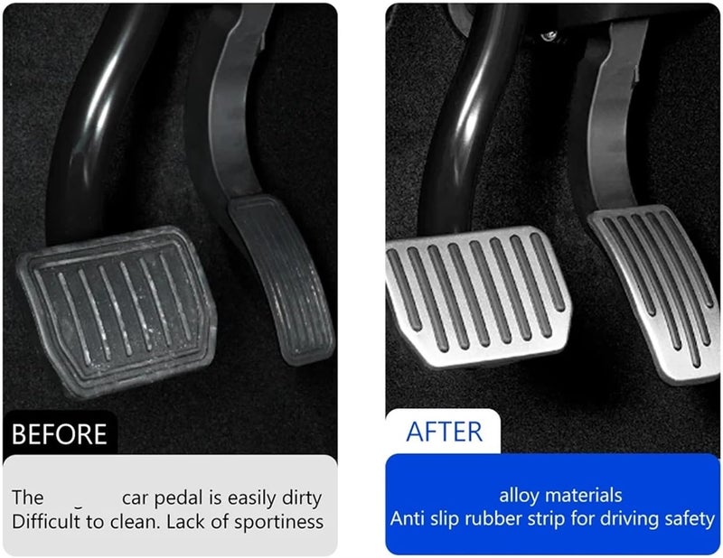 Wivplex Car Foot Pedal Pads for Tesla Model 3 Y - Image 3