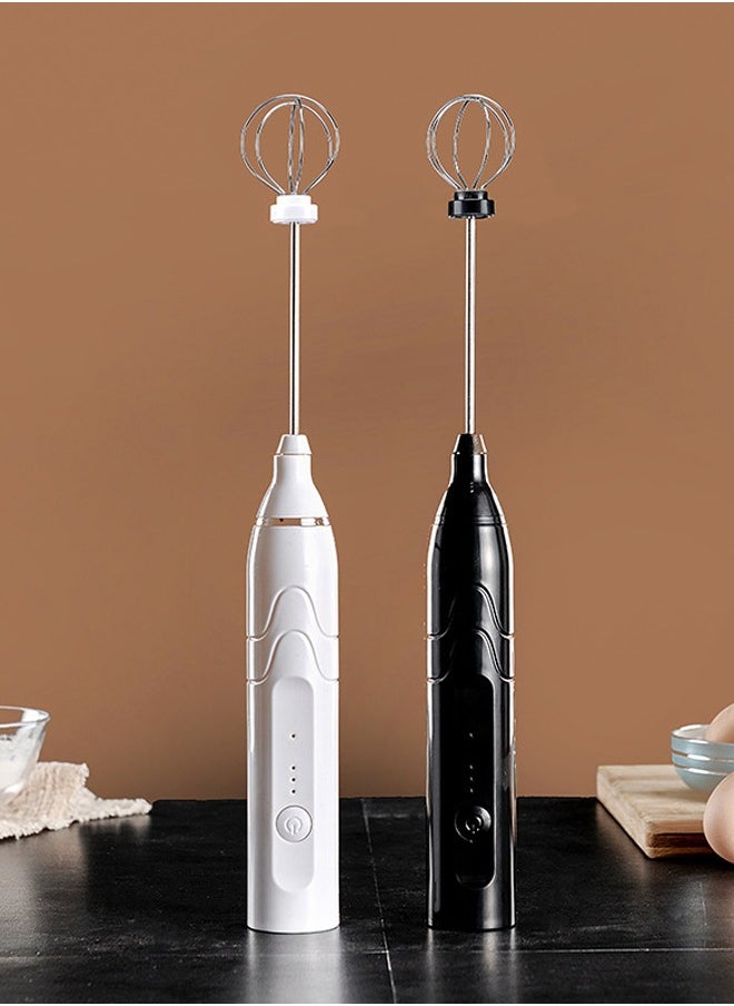 Generic ﻿ 3-Piece Electric Milk Frother And Whisk Set  - Image 2