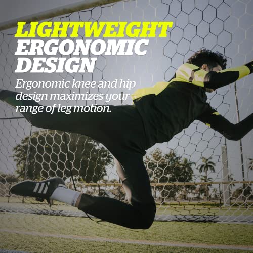 Storelli ExoShield Goalkeeper Pants, High-Impact Protection, Sweat-Wicking, Breathable Athletic Full Length Pants for Soccer & Heavy-Duty Sports, Black, Large - Image 4