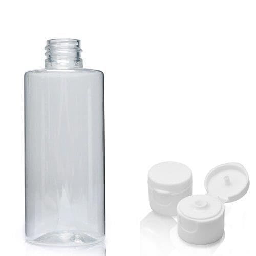 CERO PET Empty Refillable Container For Shampoo Lotions Liquid Soap Creams Liquid Cosmetic Travel Size Transparent Bottle FlipTop 1000ml 3