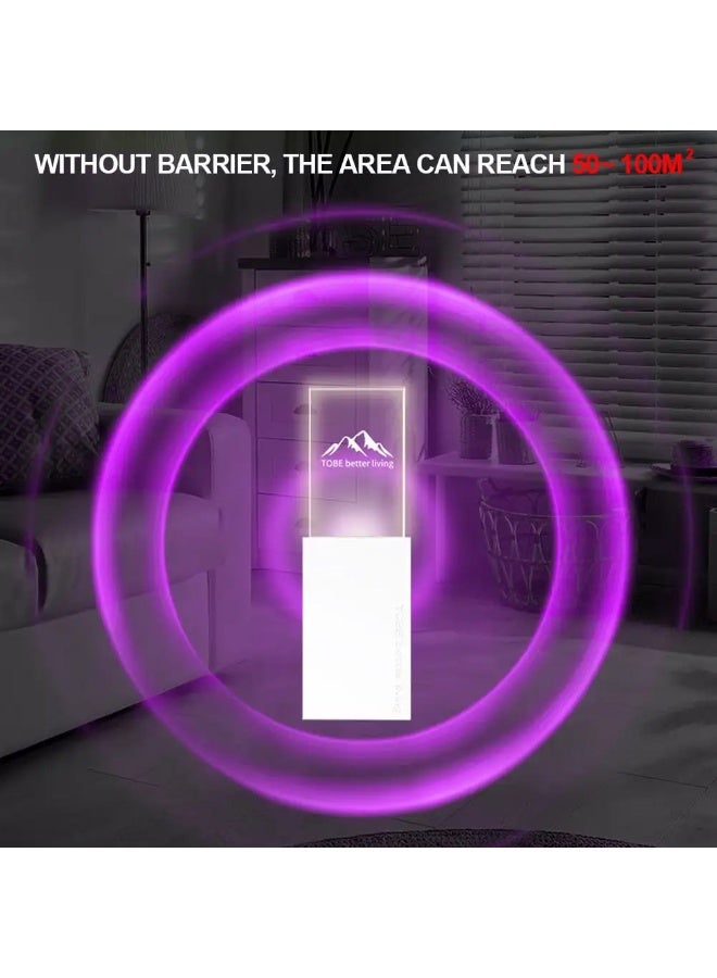 The Ultrasonic Insect Repellent + USB Device combines a gentle light with a mosquito repellent function. It uses ultrasonic technology to repel mosquitoes and insects without any chemicals or unpleasant odors. - Image 5