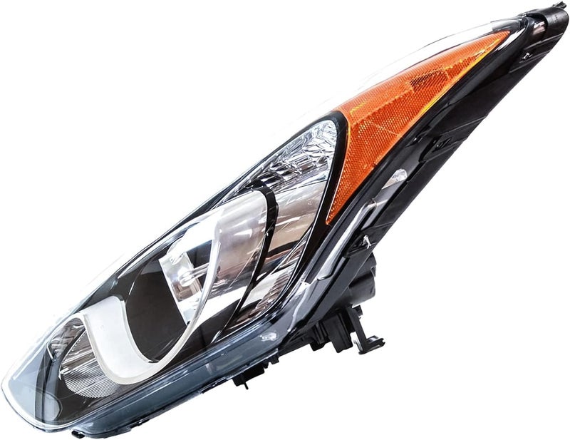 ALLIGATOR AUTO LIGHTS مجموعة مصابيح أمامية ALLIGATOR AUTO LIGHTS لهيونداي إيلانtra GT 2013-2017، الجانب الأيسر/سائق، هالوجين مع لمبات - Image 5
