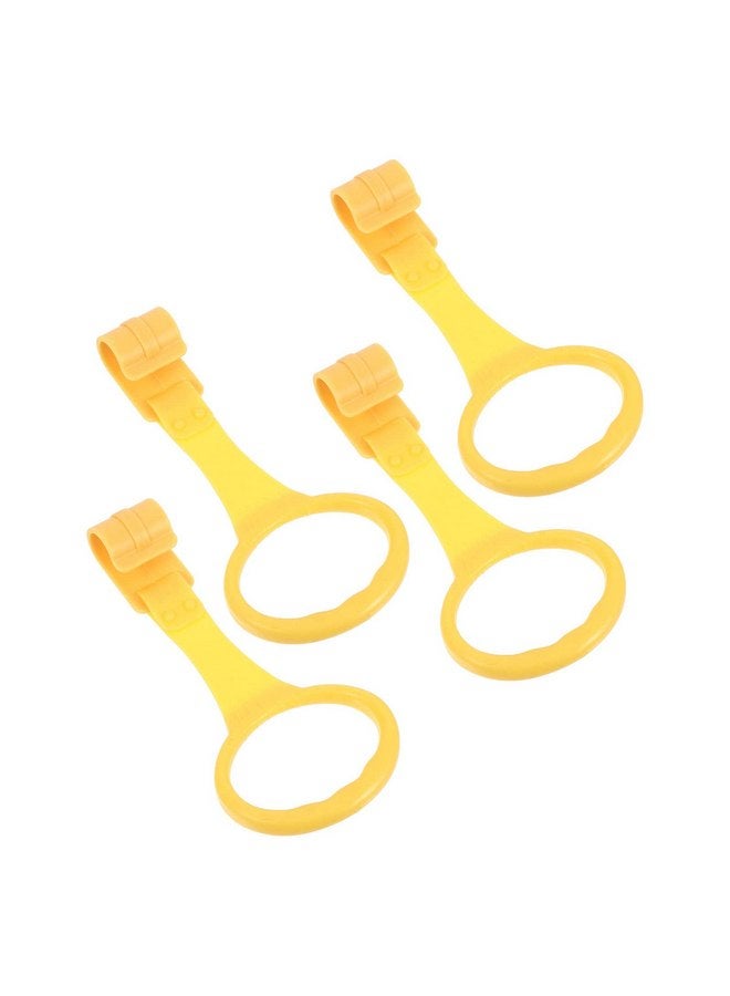 TOYANDONA 4pcs Baby Toddler Crib Pull Ring Baby Bed Stand Up Rings Kids Best Walking Training Tool,Random Color  - Image 3