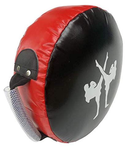 LEW Muay Thai MMA Kickboxing PU Training Focus Pads Round Shield - Image 3