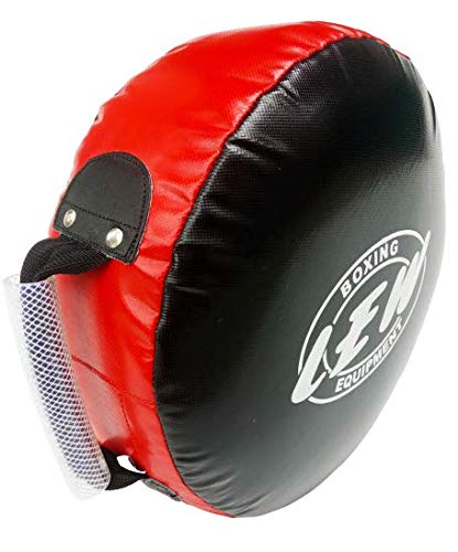 LEW Muay Thai MMA Kickboxing PU Training Focus Pads Round Shield - Image 4