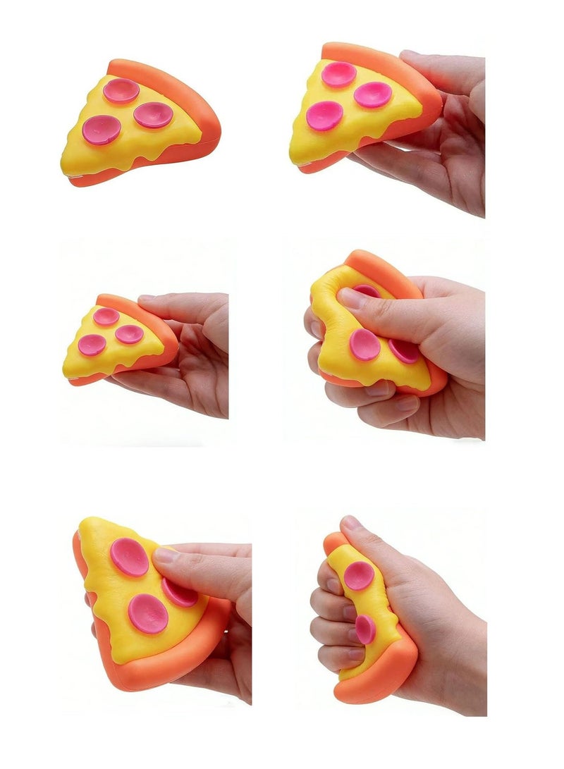 Needoh 1PCS Needoh Pliable Stress-Relieving Pizza Toy (Color Random) - Image 3