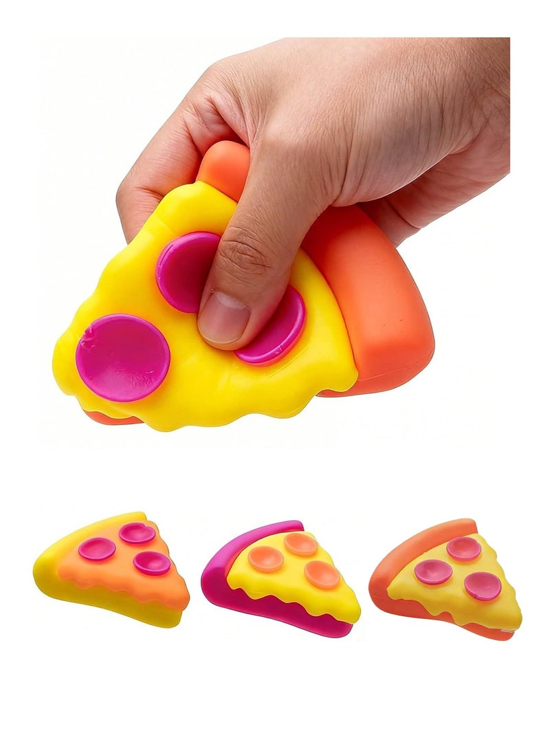 Needoh 1PCS Needoh Pliable Stress-Relieving Pizza Toy (Color Random) - Image 5