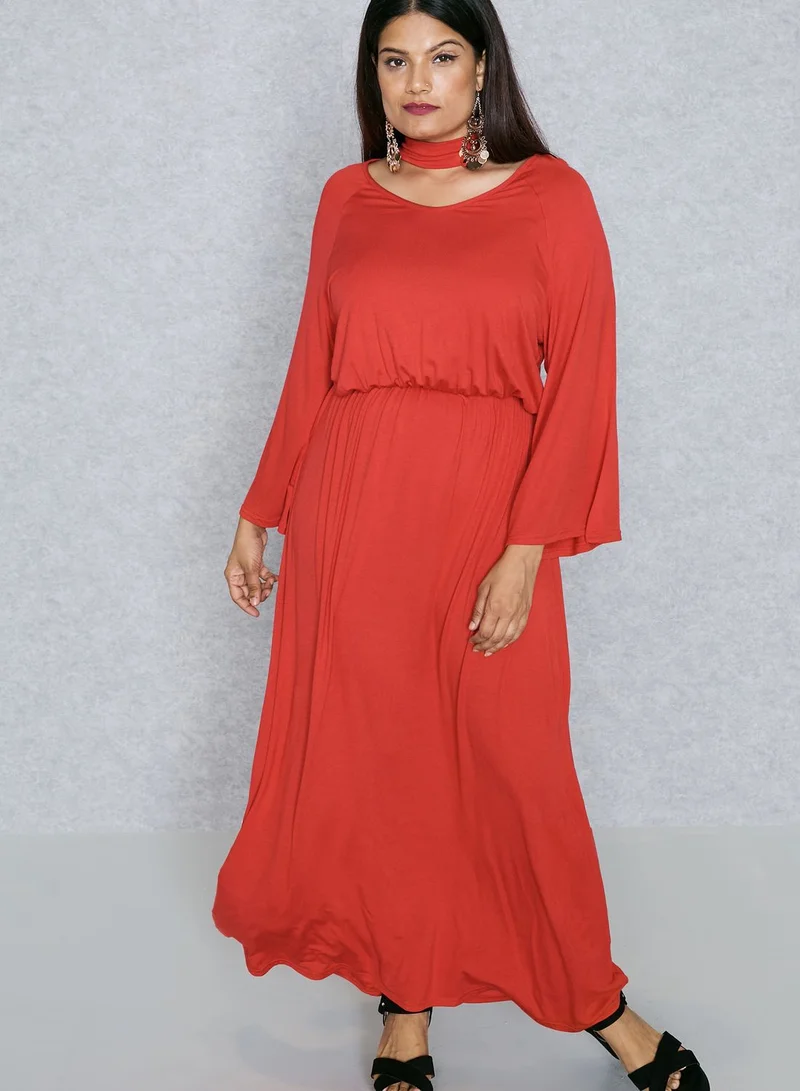 Ella Plus Choker Maxi Dress