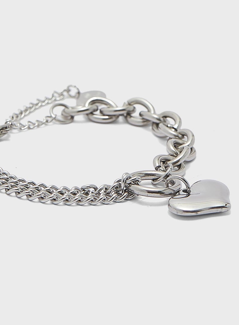 celovis Saint Heart Pendant Bracelet - Image 3