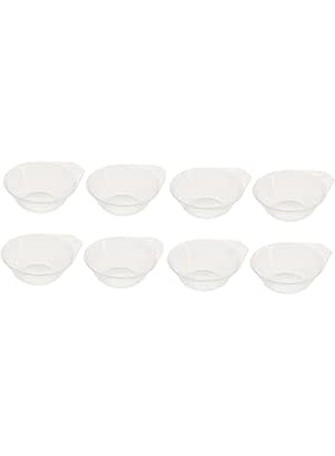8pcs Plastic Dipping Bowls Set Portable for Party Camping Food Serving - Image 1