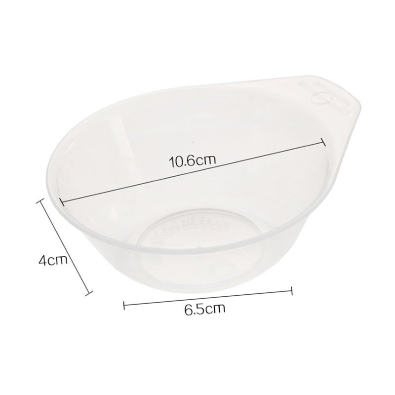 8pcs Plastic Dipping Bowls Set Portable for Party Camping Food Serving - Image 3