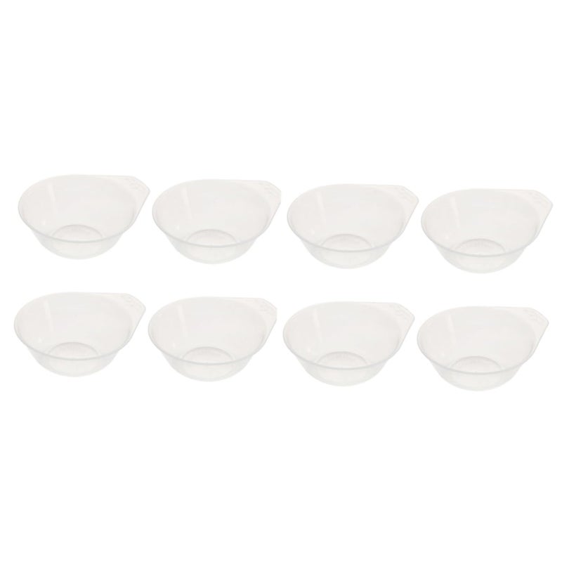 8pcs Plastic Dipping Bowls Set Portable for Party Camping Food Serving - Image 2
