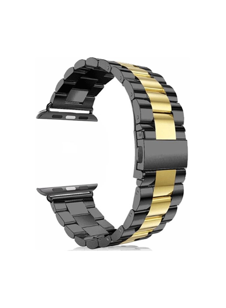 Metal Bands Compatible with Apple Watch Band 42mm 44mm 45mm, Stainless Steel Magnetic Absorption Strap, Wristband for iWatch Band for Apple Watch Series 7/6/5/4/3/2/1/SE,
