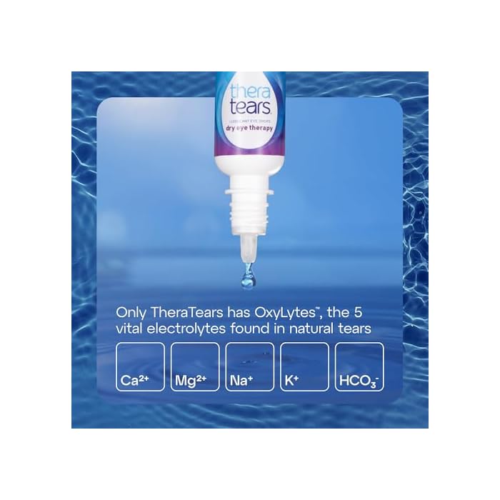 TheraTears Dry Eye Therapy Eye Drops for Dry Eyes, 1.0 Fl Oz - Image 4