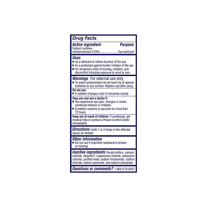 TheraTears Dry Eye Therapy Eye Drops for Dry Eyes, 1.0 Fl Oz - Image 2