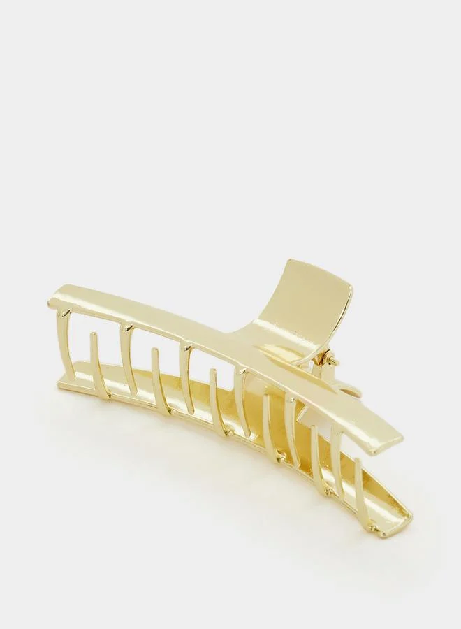 Styli Wide Metallic Hair Claw