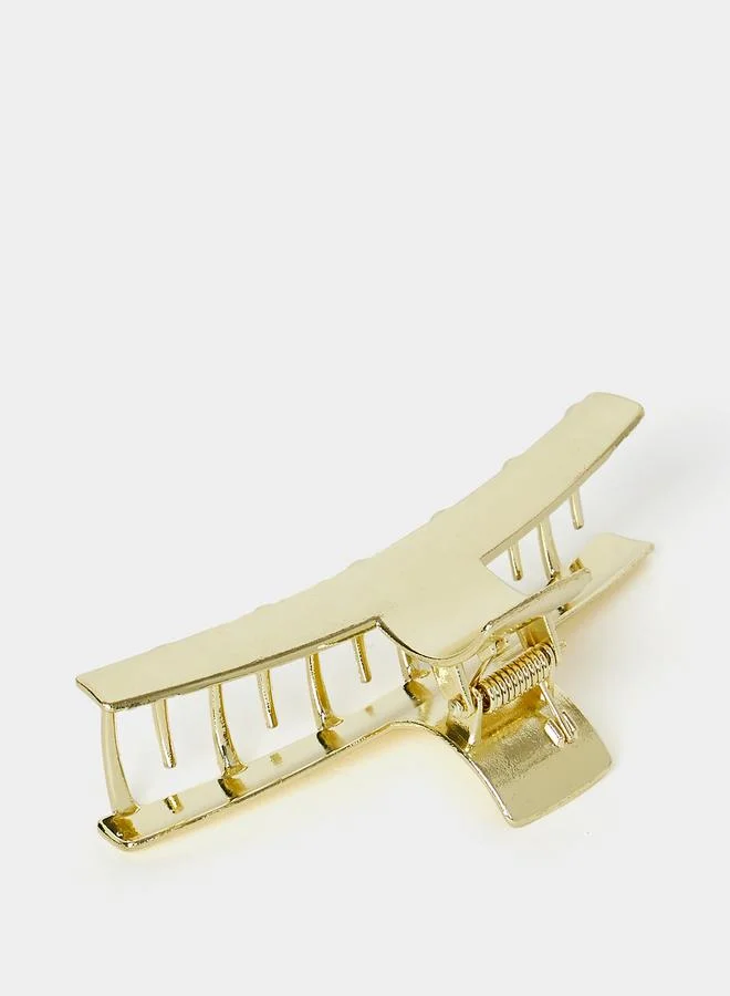 Styli Wide Metallic Hair Claw