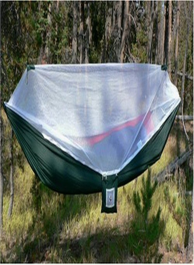 Hammock Bliss Mosquito Free Hammock Bliss - Camping Hammock with Bug Screen Mossy Netting Canopy - Integrated Suspension 100' / 250 cm Rope Per Side - Make Hammock Camping A Bug Free Experience - Image 5