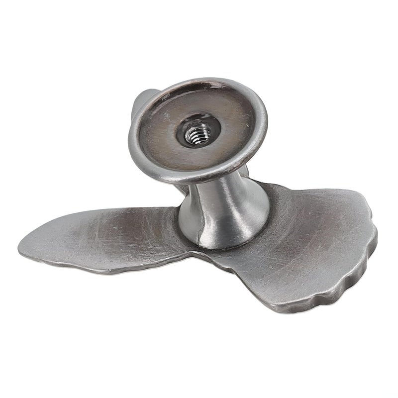 Furniture Handles - Decorative Rabbit-Shaped Knobs in Zinc Alloy for Kitchen Cabinets, Closets, Dressers, and Wardrobes, Easy to Install with Screws and Hardware Accessories (color-ancient tin) - Image 1