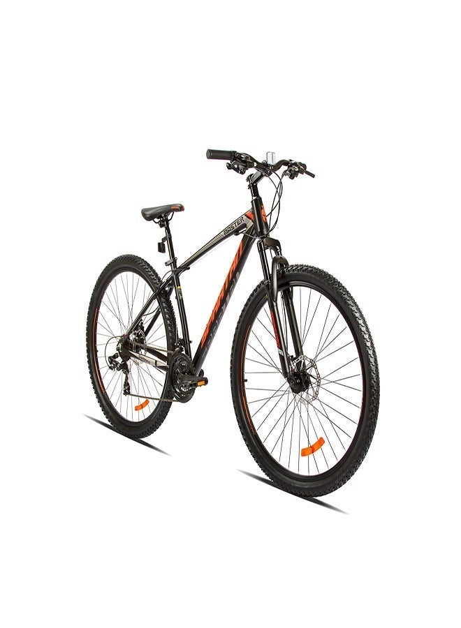 Spartan Master Hardtail 29-Inch Mountain Bike| 29 Inch Wheel Size| 21 Speed Shimano Gears | Adjustable Seat | Black Color - Image 3