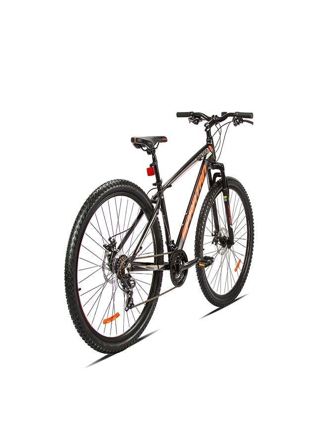 Spartan Master Hardtail 29-Inch Mountain Bike| 29 Inch Wheel Size| 21 Speed Shimano Gears | Adjustable Seat | Black Color - Image 2
