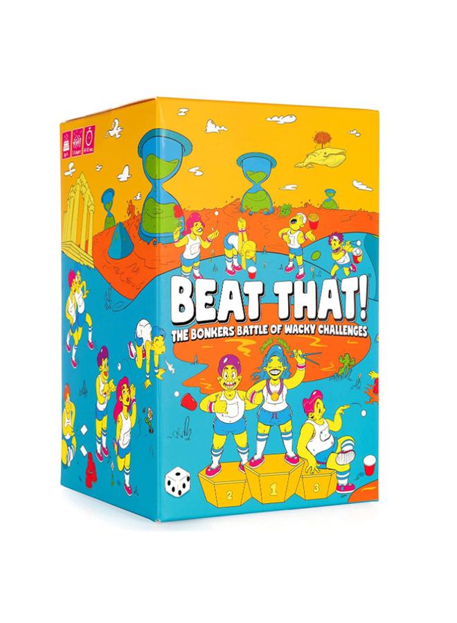 Bluejw English Family Gathering Game For Kids And Adults Card Beat That! -Beat His Crazy Battle - Image 3