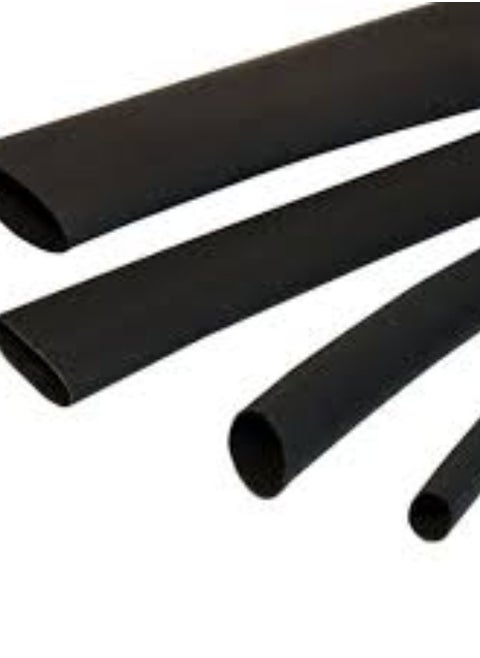 KNP Black Heat Shrink Sleeve 30mm heat shrink sleeve is crucial for safeguarding and maintaining the integrity of electrical connections, providing a durable and protective layer.