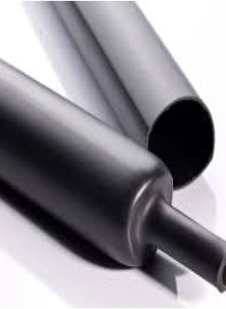 KNP - KNP Black Heat Shrink Sleeve 30mm heat shrink sleeve is crucial for safeguarding and maintaining the integrity of electrical connections, providing a durable and protective layer. - Image 1