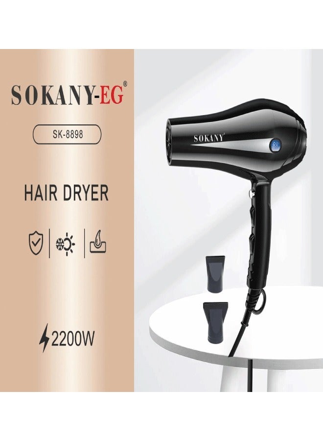 Sokany SK-8898 Professional Hair Dryer – 2200W High-Performance Motor - Image 2