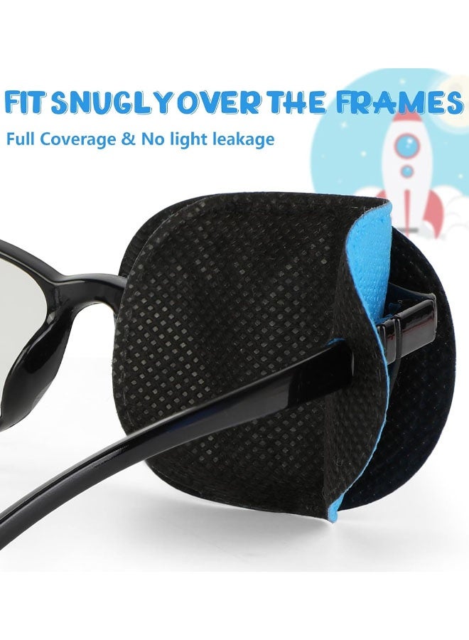 6 Pack Amblyopia Children's Eye Patches, Amblyopia Children's Correction Orthoptic Eye Patch Medical For Squinting Glasses Cover Eye Patch Lazy Eye Strabismus Eye Patches - Image 4
