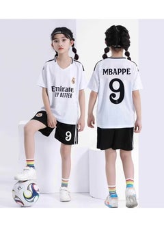 ريال مدريد لكرة القدم جيرسي Mbappe جيرسي الأطفال لكرة القدم جيرسي