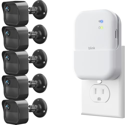 Aaeytby All-New Outdoor Camera Surveillance Mount for Blink, 5 Pack Weatherproof Protective Housing and 360 Degree Adjustable Mount for Blink Outdoor 4th & 3rd Gen Cam - Image 1