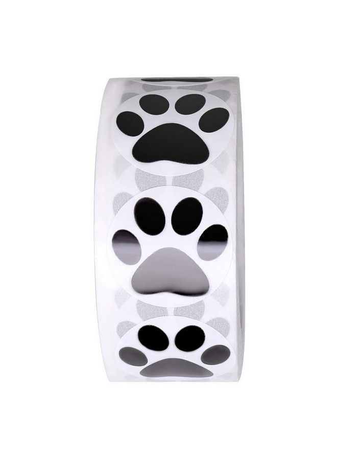 Pengxiaomei Paw Prints Stickers(1 Inch 500 Stickers) Dog Puppy Paw Stickers Paw Prints Labelsanimal Shape Wall Decalpaw Stickers Roll For Kidsparties Vets Kennels And Mailing  - Image 3
