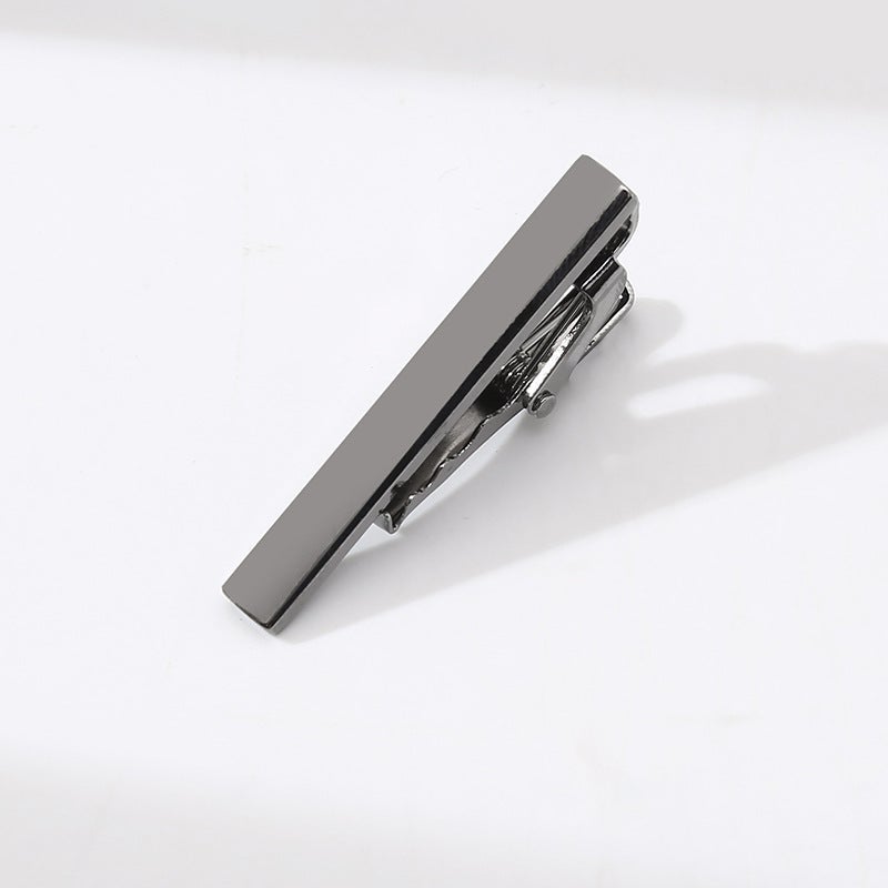 Gold Silver Narrow Tie Clip for Men 6.