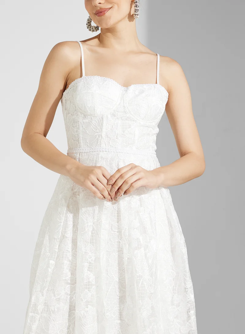 Ella Limited Edition Lace Midi Dress