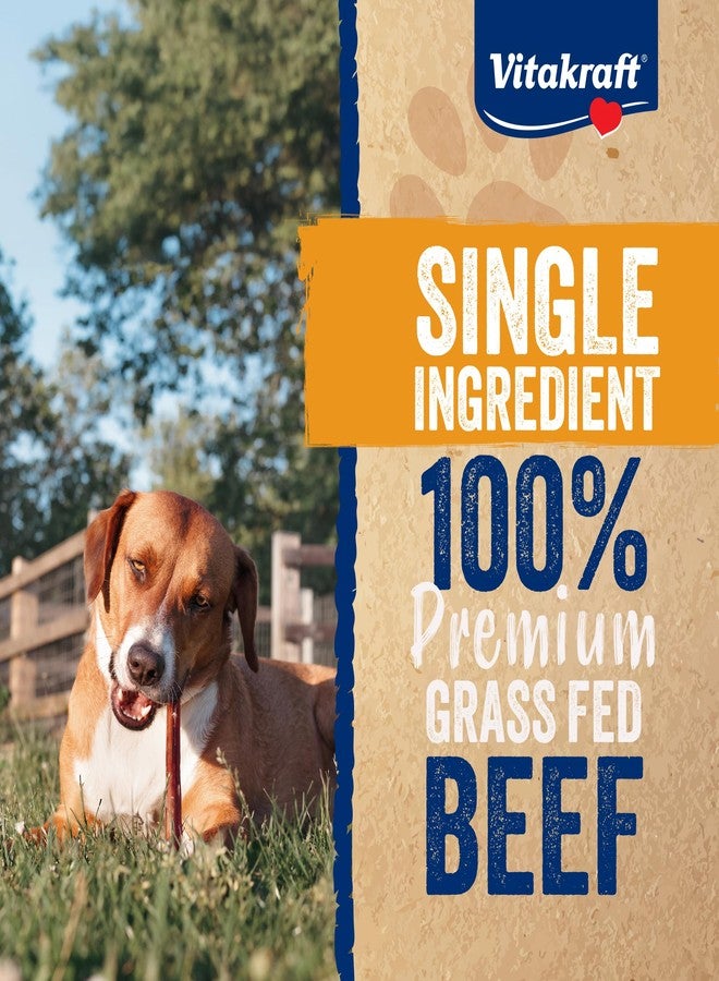 فيتاكرافت عصي فيتاكرافت لمضغ الكلاب، 6 بوصات، 5 قطع، سميكة، مضغ لحم بقري طبيعي بالكامل للكلاب، 6 أونصات - Image 3