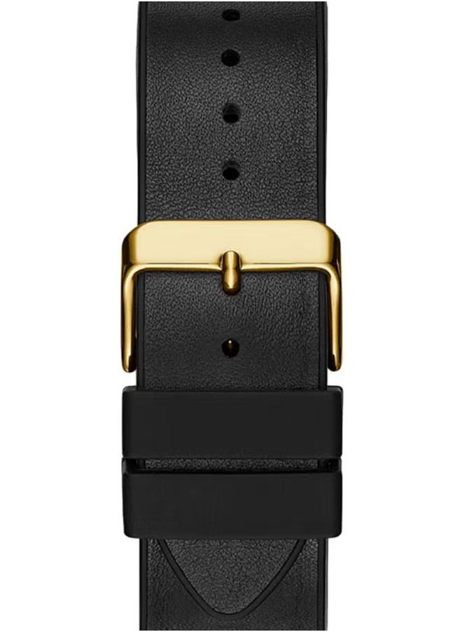 GUESS BY MARCIANO Men's Phoenix Water Resistance Leather Analog Watch GW0202G1  - Image 3