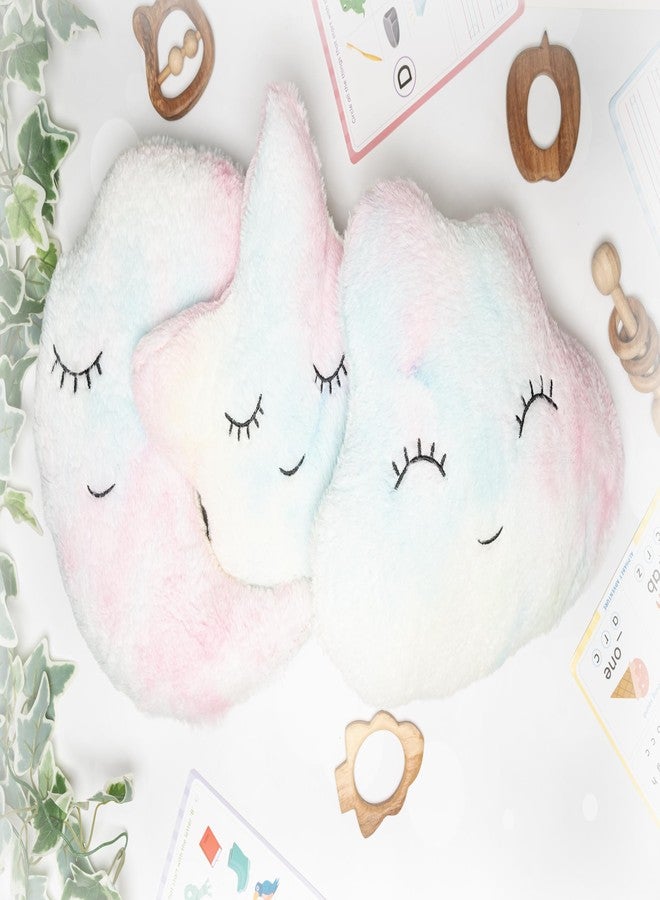 Humpy Hare Soft Plush Pillow Toy | Stuffed Cushion for Kids, Babies & Children | Cute & Cozy Nursery Cot Pillow | Fluffy & Huggable Plush Toy for Boys & Girls | Cloud, Moon, Star - Image 1